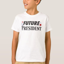 Presidente futuro Miúdo T-shirt