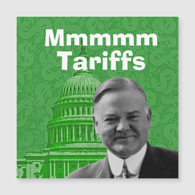 Presidente Herbert Hoover TariFF (Frente)