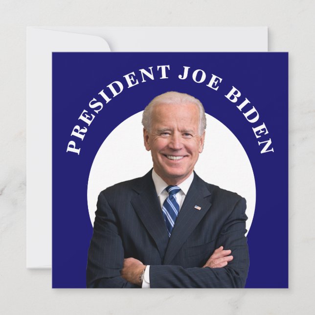 Presidente Joe Biden Portrait (Frente)