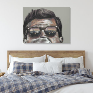 Presidente John F. Kennedy - Canvas Print