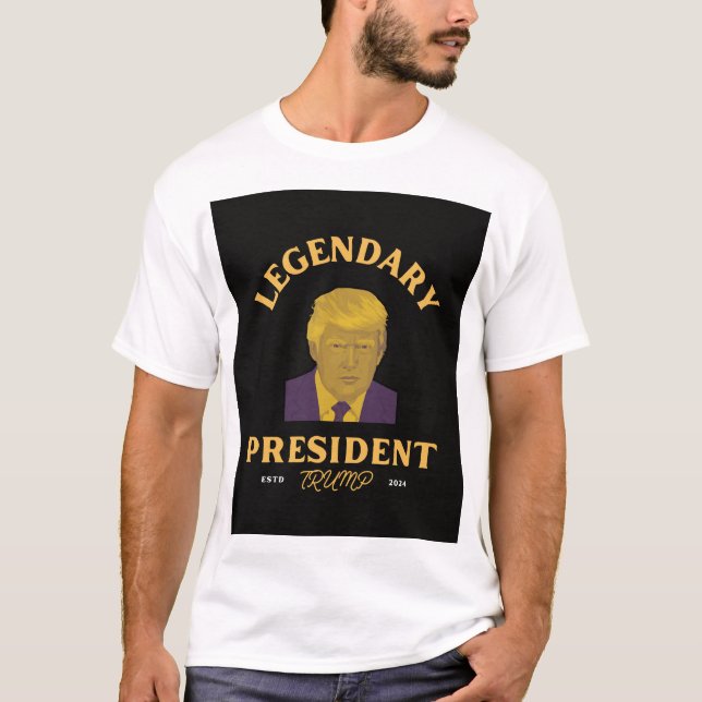 Presidente lendário T-Shirt (Frente)
