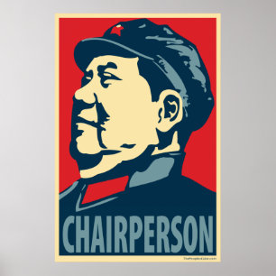 Presidente Mao: Poster da paródia de Obama