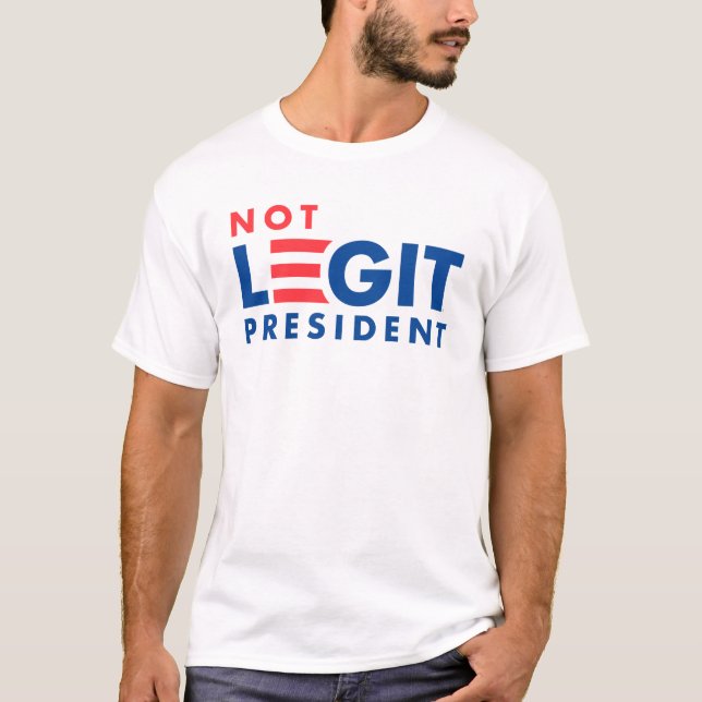 Presidente Não Legítimo T-Shirt (Frente)