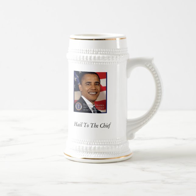 Presidente Obama Caneca (Direita)