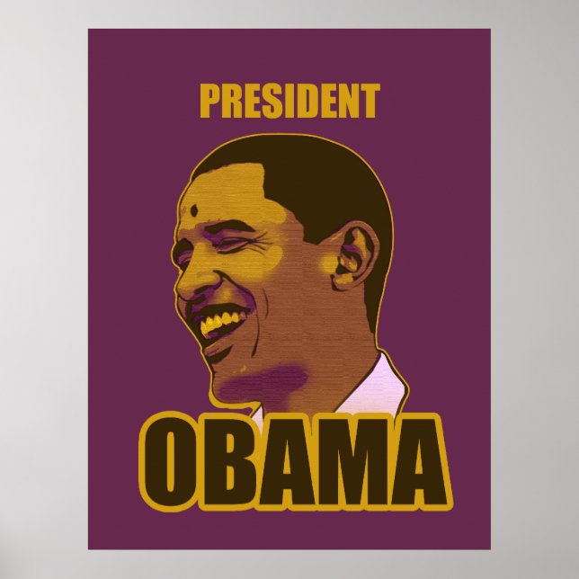 Presidente Obama Poster (Frente)