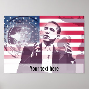 Presidente Obama - Poster - modelo
