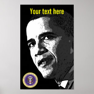 presidente Obama - Poster - modelo