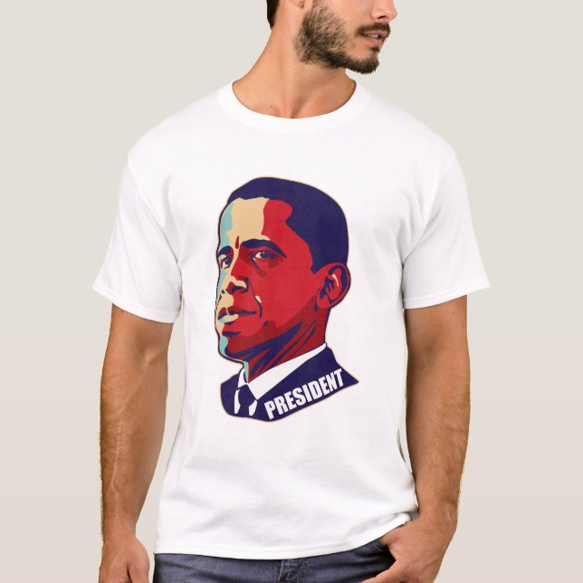 Presidente Obama T-shirt (Frente)