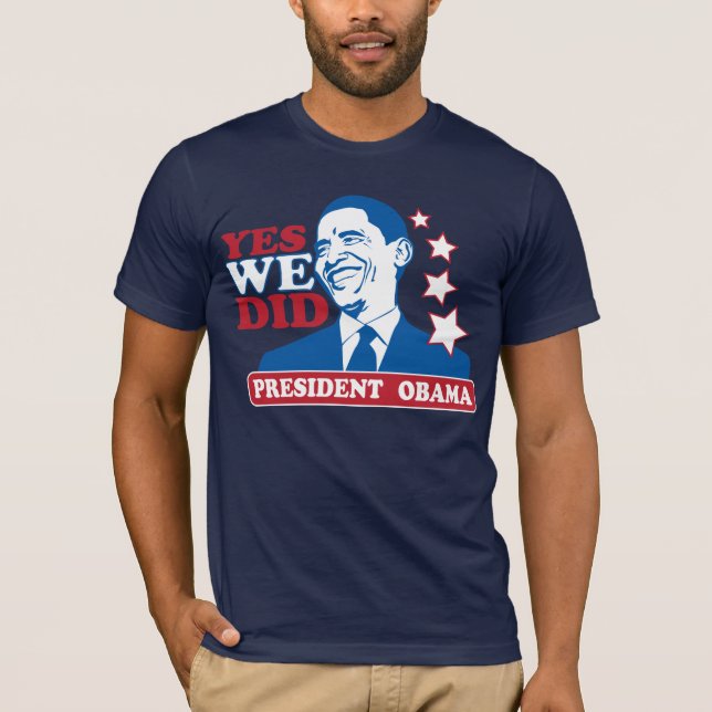Presidente Obama T-shirt (Frente)