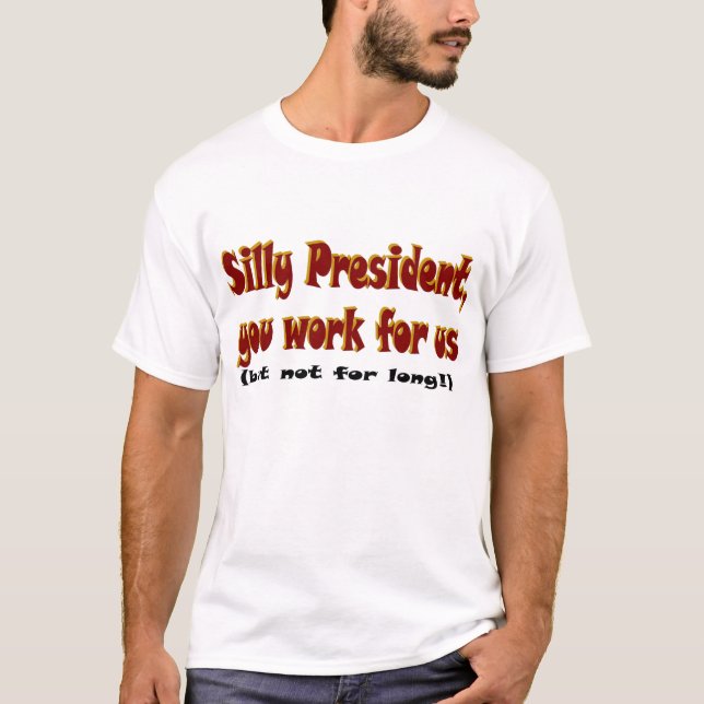 Presidente parvo T-shirt (Frente)