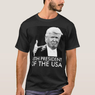 Presidente T-shirt de DONALD TRUMP 45th
