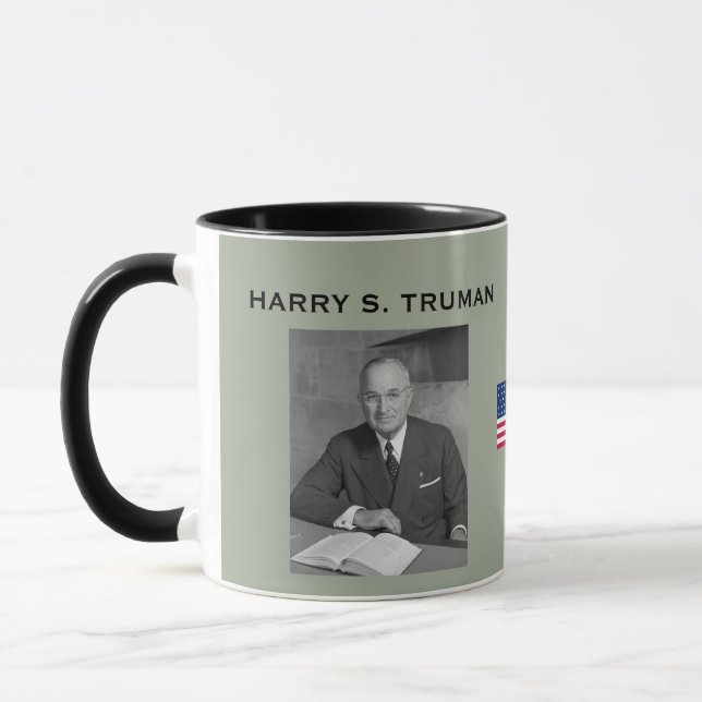 Presidente Truman, Harry S. Caneca (Esquerda)