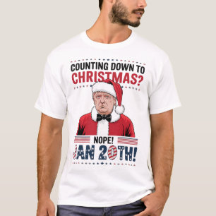 Presidente Trump Inauguração Dia Camisa Tremor Eng