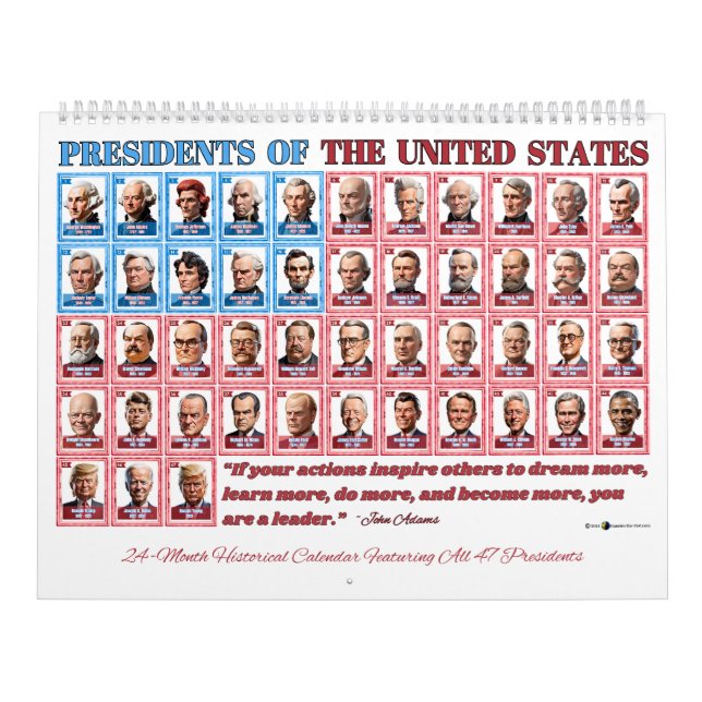 Presidentes dos EUA Citam Calendário Histórico (Capa)