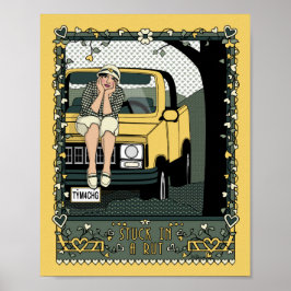 Preso em um Poster Rut_C_8x10