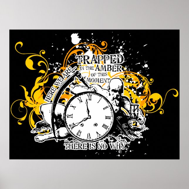 Preso Na Poster Amber $24,95 (Frente)