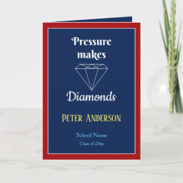 Pressão faz cartão de graduação de ouros