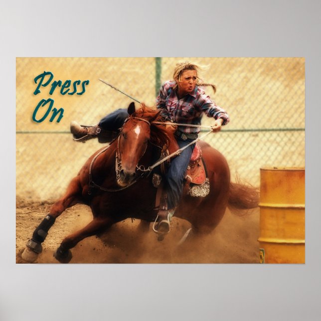 Pressione On Motivational Poster (Frente)