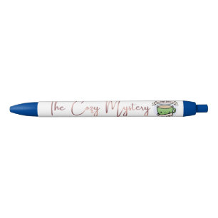 Preta A Caneta do Clube do Livro Misterioso Cozy