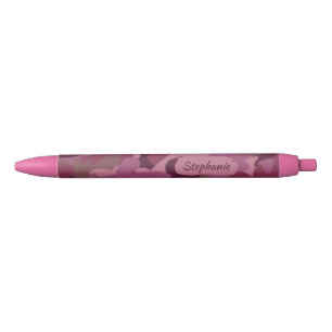 Preta As forças armadas cor-de-rosa da caneta de Camo