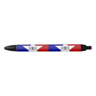 Preta Bandeira de San Antonio, Caneta de Tinta Negra do