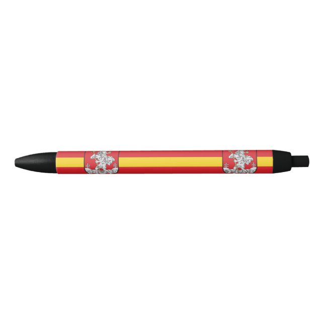Preta Bandeira de Vilnius, Lituânia, Caneta de Tinta Pre (Frente)