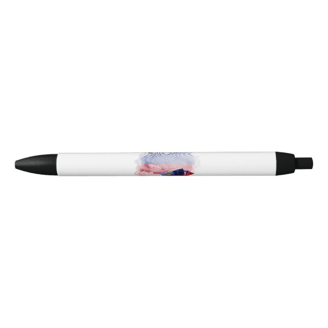 Preta Bandeira dos EUA Caneta (Frente)
