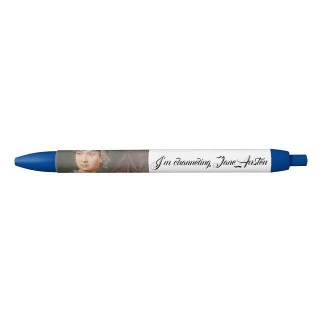 Preta Canalizando a caneta de Jane Austen (Frente)