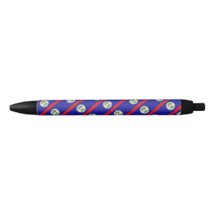 Preta Caneta Belize Flag Ballpoint