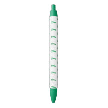 Caneta - Bengalas de Açúcar Verdes