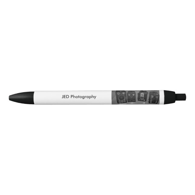 Preta Caneta Brownie Cameras (Frente)