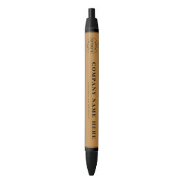 Preta Caneta com Logotipo Personalizado – Promova sua Ma