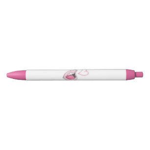 Preta Caneta cor-de-rosa dos lábios