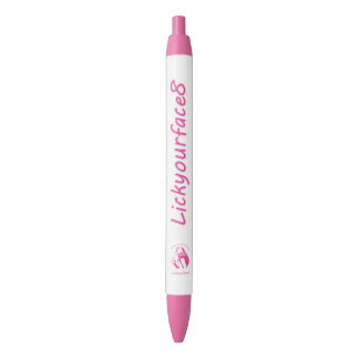 Preta Caneta cor-de-rosa feita sob encomenda da