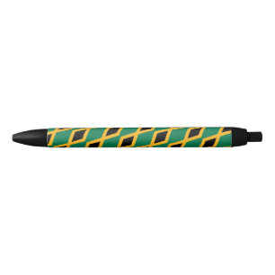 Preta Caneta de Ballpoint da Jamaica Flag
