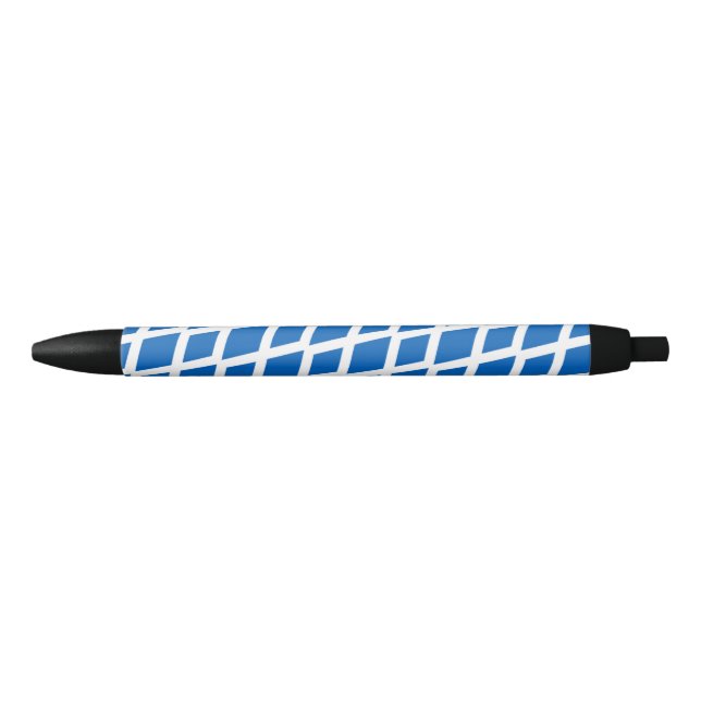 Preta Caneta de Ballpoint da Scotland Flag (Frente)