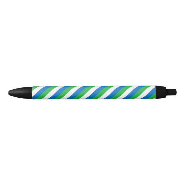 Preta Caneta de Ballpoint do Sinalizador Serra Leoa (Frente)