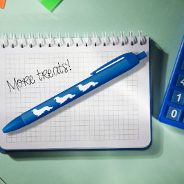 Preta Caneta de Dachshund de Cabelo Longo para Pais de D