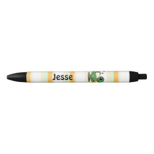 Preta Caneta de dinossauro Velociraptor personalizada