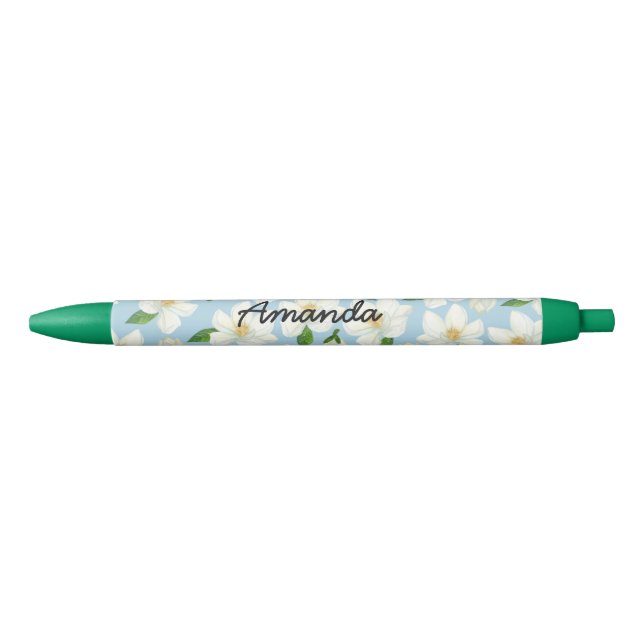 Preta Caneta de domingo da magnólia (Frente)