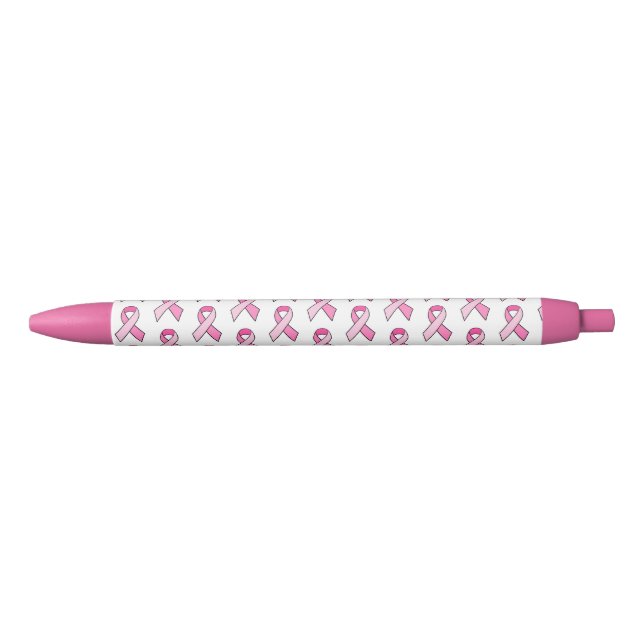 Preta Caneta de Fita de Sensibilização do Cancer de Mama (Frente)