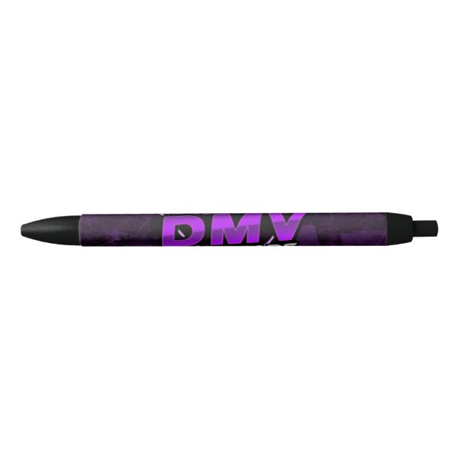 Preta Caneta de fundo das estradas de DMV  (Frente)
