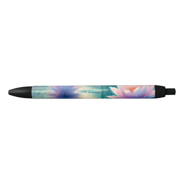 Preta Caneta de Lírios Serenos (Frente)