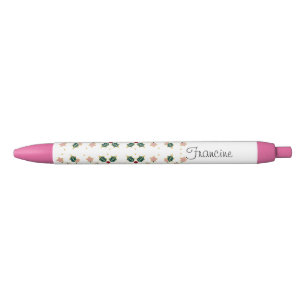 Preta Caneta de Natal Personalizado