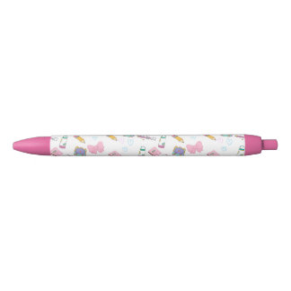 Preta Caneta de Papelaria Kawaii Gatos Fofos & Pastel