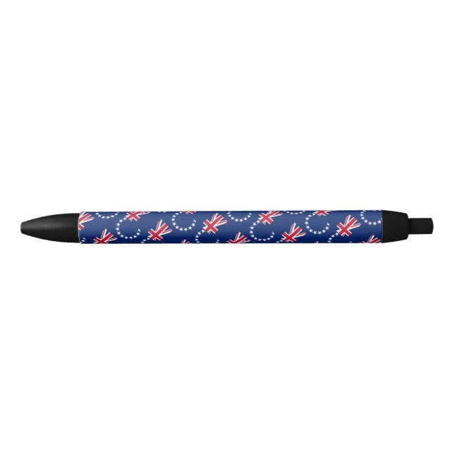 Preta Caneta de Pontos de Chamada das Ilhas Cook (Frente)