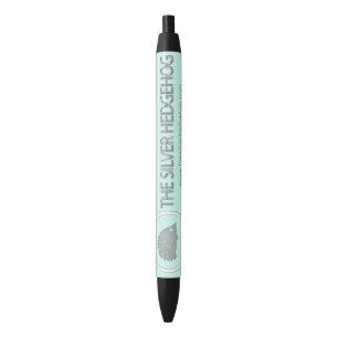 Preta Caneta de porco prateado