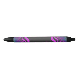 Preta Caneta de Tinta Cruzada de Púrpura de Plum Person