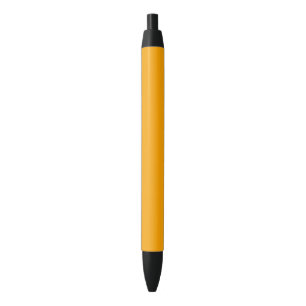 Preta Caneta de Tinta Preta, Laranja Claro, Quente