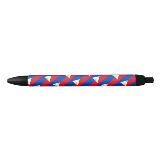 Preta Caneta do Flag Ballpoint Filipinas (Frente)